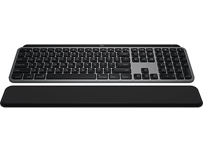 Logitech MX Keys S Combo for Mac, Wireless Keyboard and Mouse With Palm Rest, Backlit Keyboard, Fast Scroll Wireless Mouse, Bluetooth USB C for Mac...