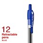 Staples ProGel™ Retractable Gel Pen, Extra Fine Point, 0.5mm, Blue Ink, Dozen (ST63008)~#|#~5F3EE99C-EE03-4BE5-928D07F95CEDDE64_sc7
