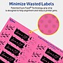 Avery Laser/Inkjet Rectangle Multipurpose Labels, 1" x 4", Bright Pink, 1600/Box (94202)~#|#~5F3F059A-00CB-4551-B8EEC796B8313401_sc7