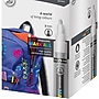 Lyra Graduate Mark All Water-Based Marker, Assorted Colors, 2mm Medium Tip, 12/Pack (LYXL6821120)~#|#~5F3F5B64-6872-4651-A1F463E258109B04_sc7