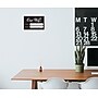 Cosco WIFI Password Indoor Sign, 6" x 4", Black/White (098646)~#|#~5F46E140-BBF4-4622-890D71561BFFD717_sc7