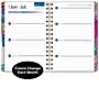 2026 Global Printed Products 5.5" x 8" Weekly & Monthly Planner, Paperboard Cover, Rainbow Gold Marble (FSHN-CY26-58-36)~#|#~5F48C937-1BE2-4AC8-89A5F8D9A3F97321_sc7