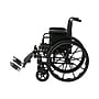 Medline Guardian K4 Lightweight Manual Wheelchair. 18" Seat Width, Desk-Length Arms, Black (K4186N34E)~#|#~5F498C10-650C-4D1B-8CE22F559D5230CC_sc7