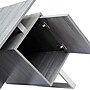 Techni Mobili 51.25"W Modern Office Desk with Storage, Gray (RTA-7002-GRY)~#|#~5F4ABFDD-B0B5-4B9E-87E18B84E022CD5C_sc7