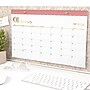 2026 Cambridge WorkStyle 18" x 11" Monthly Desk Pad Calendar, White/Pink (1606-705-26)~#|#~5F4C3F26-0EF3-47D7-9291FD2C41B1D803_sc7