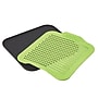 Better Houseware 2-Piece Silicone Drying Mat, Black/Green (BTH3420G)~#|#~5F4D5757-2716-4BAE-9CEA078ECA8CCE50_sc7