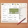 TF Publishing Meal and Grocery Planning 12" x 9" Undated Nutrition Planner, Paperboard Cover, Multicolored (99-6608)~#|#~5F51043C-9CD8-4DBB-820F9CF126EE30C5_sc7