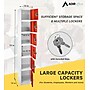 AdirOffice 72" 6-Tier Red Storage Locker (629-206-RED)~#|#~5F510A8D-B69D-4744-8704FDE79E7B2C41_sc7