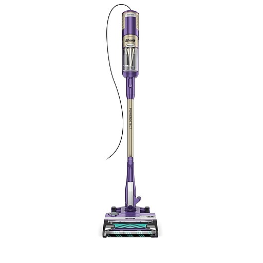 Shark PowerDetect Stick Vacuum, Bagless, Eggplant (HZ4002) | Staples