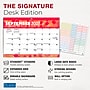 2027 BrownTrout Large Print 15.5" x 11" Monthly Desk Pad Calendar, Assorted Colors (9798330713752)~#|#~5F5432EF-D1CE-413C-86FDEF2A127620CC_sc7