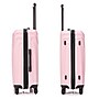 InUSA Vasty 26.37" Hardside Suitcase, 4-Wheeled Spinner, TSA Checkpoint Friendly, Pink (IUVAS00M-PNK)~#|#~5F57DDC9-01DC-47B6-992E05898A0EF04C_sc7