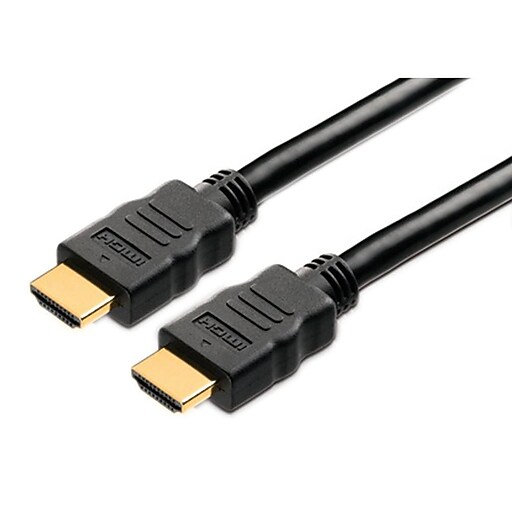 1ft HDMI 1.4 Cable With Ethernet – Braided Net Jacket, Audio/Video Cable For TV, PC, Gaming