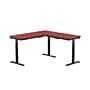 VersaDesk PowerLift 60"W Electric L-Shaped Adjustable Standing Desk, Cherry/Black (PLLSD6060-BC-APP)~#|#~5F5E5BAF-34C2-42A5-9901CEA819F88874_sc7