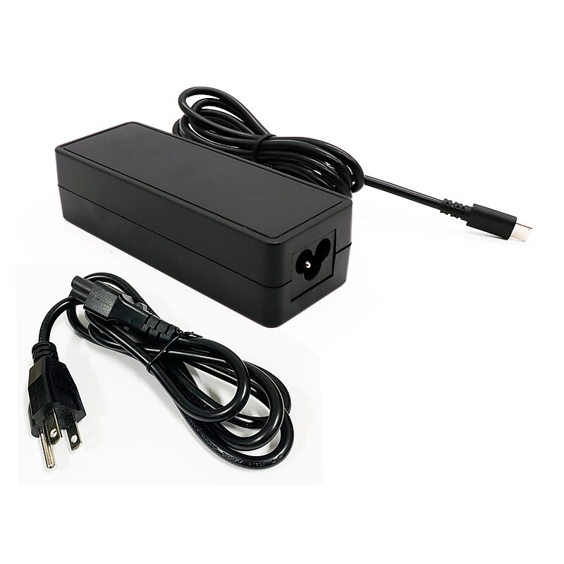 Battery Technology 130W USB-C AC Adapter for Dell Latitude 5310/5320/5410/5411/5420 Laptops, Black (130WUSB-C-BTI-LN) image 1