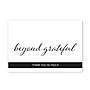 Great Papers Simply Beyond Grateful General Use Thank You Notecard Kits, Black/White, 50/Pack (2025031)~#|#~5F614A03-EEC3-4224-B3D20926C4FD4050_sc7