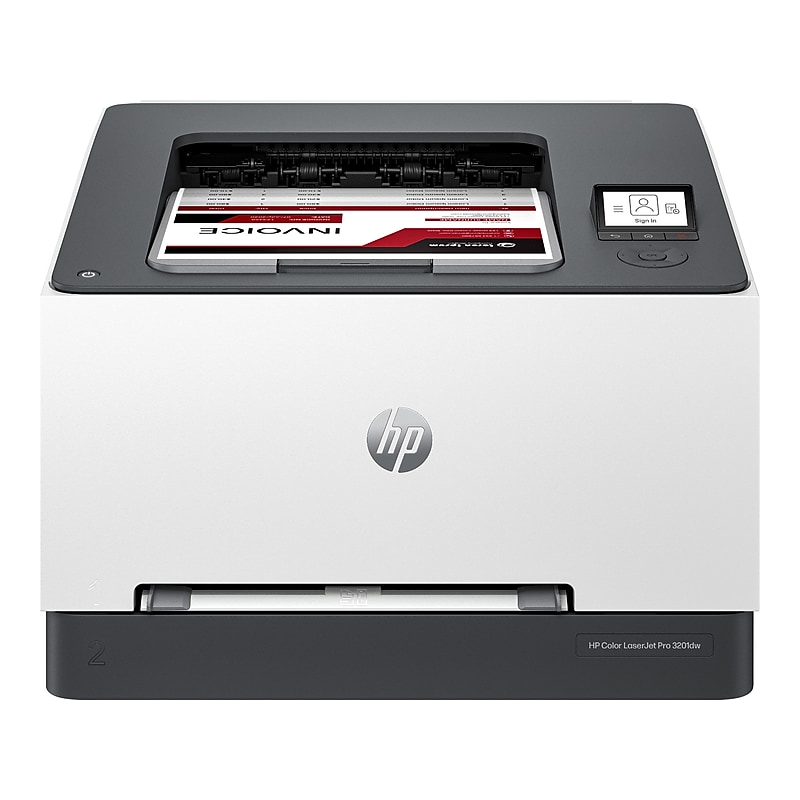 HP LaserJet Pro 3201dw Wireless Color Laser Printer, Print Only, Best for Office (499Q9F) image 1
