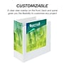 Samsill Earth's Choice Plant-Based Durable 5" View Binders, 3-Ring , Made in USA, White (18907)~#|#~5F659A0B-85C7-426D-A57AE1750E55E194_sc7