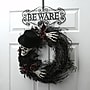 National Tree Company 16" Halloween “Beware" Wreath Hanger (CI58-22252-1)~#|#~5F6DC399-432E-47C9-96391624387FB17B_sc7