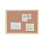 U Brands Cork Bulletin Board, Oak Finish Frame, 23" x 17" (265U00-01)~#|#~5F6F5BD0-B8A7-496F-B05F09F9F04E86B1_sc7