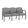 Lesro Weston 3-Seat Tandem Seating, Chambray Grey/Pewter (WS3103.WPW-01CHGY)~#|#~5F712A88-CD84-4718-828FF527CBF9C60A_sc7