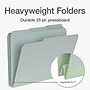 Pendaflex Recycled File Folder, 1-Tab, Assorted, Letter Size, Light Green, 25/Box (17167)~#|#~5F71E5D4-43A0-44CB-B5D6E07D1DAE1C9A_sc7