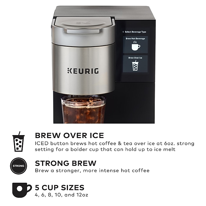 Keurig® K-2550® Commercial Single Serve Coffee Maker, Black/Silver