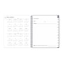 2027 Blue Sky Rue Du Flore 8" x 10" Calendar Year Monthly Planner, Plastic Cover (101605-27)~#|#~5F7995B5-7A32-4CF5-AFF2CFAA202F7258_sc7