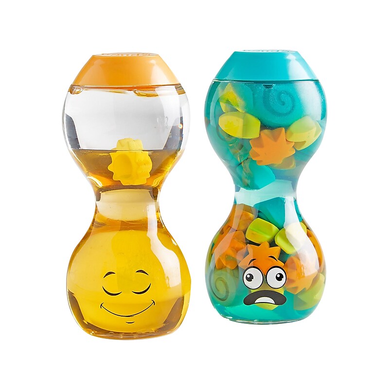 hand2mind Express Your Feelings Sensory Bottles Set, Assorted Colors (96241) image 1