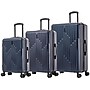 InUSA Drip Hardside Spinner Luggage Set, TSA Checkpoint Friendly, Blue (IUDRISML-BLU)~#|#~5F816483-6B98-49C9-BC3683ED535BAE1E_sc7