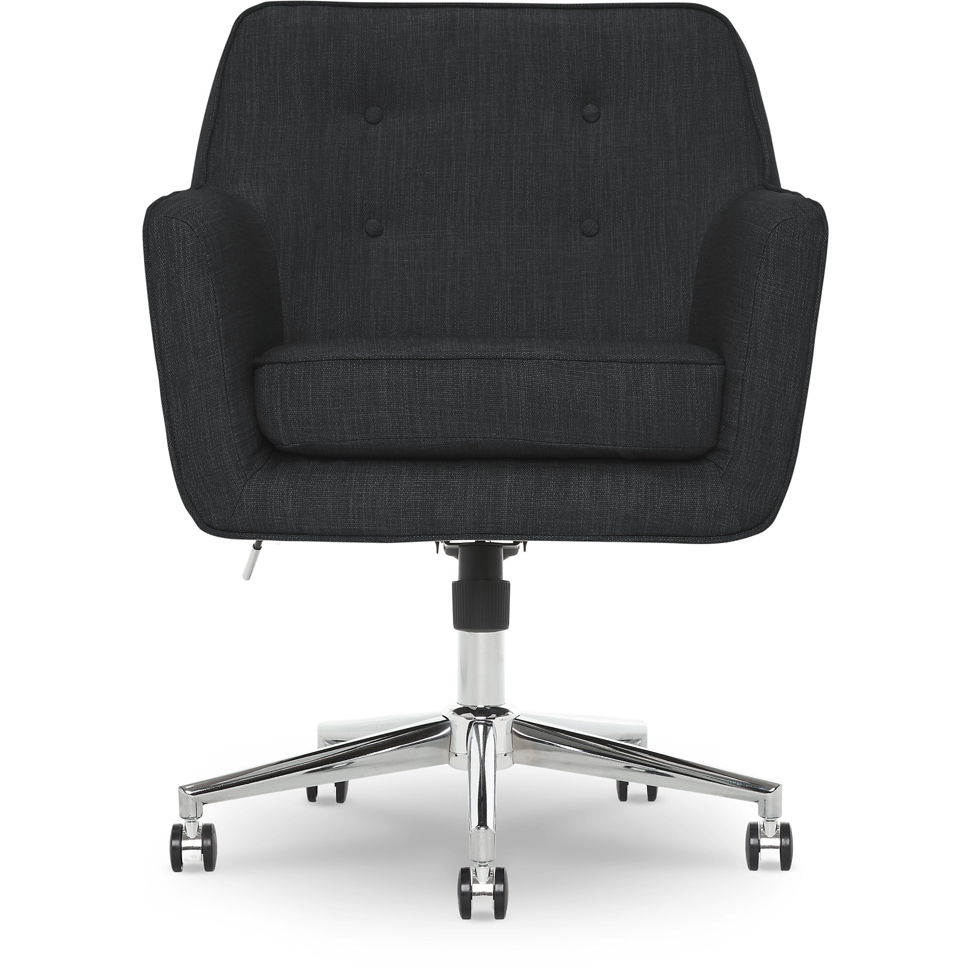 Serta Style Ashland Fabric Swivel Computer and Desk Chair, Charcoal (CHR100005) Simolary simolary.com 6