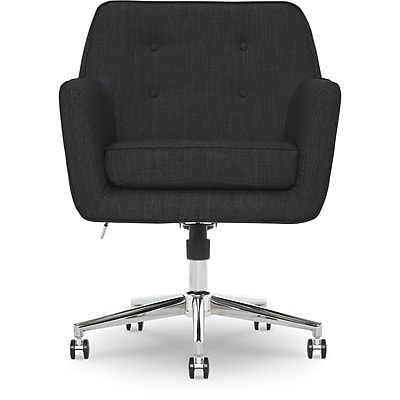 Serta Style Ashland Fabric Swivel Computer and Desk Chair, Charcoal (CHR100005) Simolary simolary.com 6