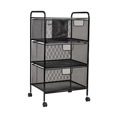 Mind Reader 4-Drawer Multipurpose Utility Cart - Thumbnail 3