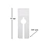 Nahanco Deluxe Plastic Size Divider, White, 50/Pack (D120W)~#|#~5F865278-F6B8-48D8-9B27F08AD7A20C23_sc7