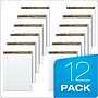 TOPS Second Nature Notepad, 8.5" x 11.75", Wide Ruled, White, 50 Sheets/Pad, Dozen (74880)~#|#~5F88799A-95D5-48BA-AA7EA374D38318CB_sc7