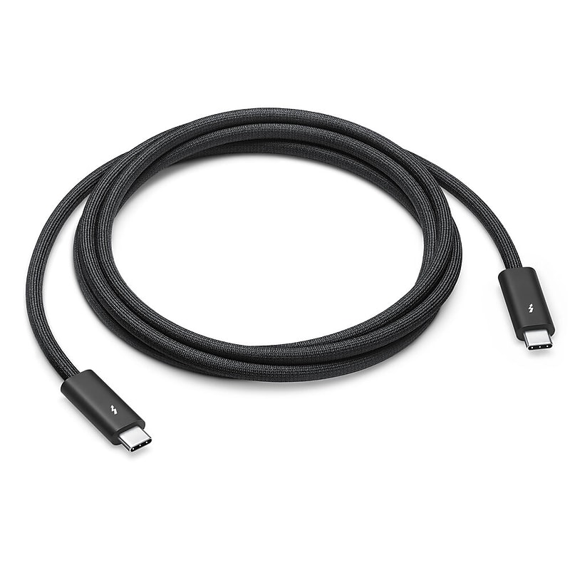 Apple Pro 5.91' Thunderbolt Cable, Male to Male, Black (MW5J3AM/A) image 1