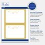 Avery Gold-Metallic Ornaments General Use Blank Cards, White, 20/Pack (S00-FH5)~#|#~5F944D1C-9C11-4223-85AA2BAA7CC705EB_sc7