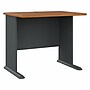 Bush Business Furniture Cubix 36"W Desk, Natural Cherry/Slate (WC57436)~#|#~5F95AE11-A6E1-47F9-BE49CE6DAD959A6A_sc7