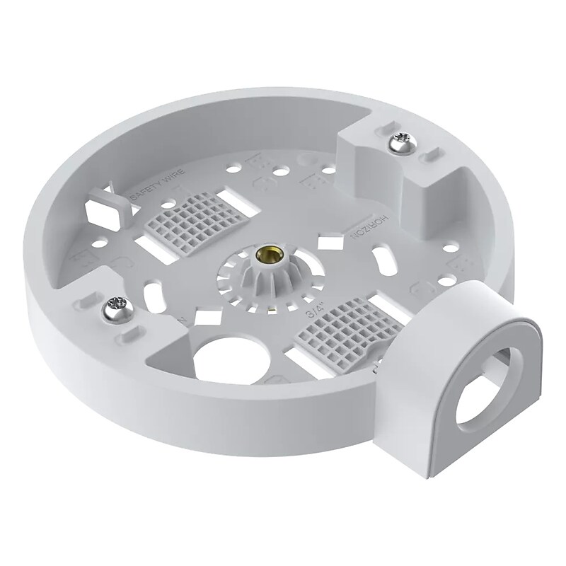 AXIS TM3601-E Outdoor Security Camera Conduit Back Box, White (03096-001) image 1