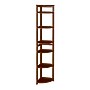 Niche Flip Flop 5 Shelf 67"H Corner Folding Bookcase, Cherry (FFC6712CH)~#|#~5FA37EAD-4245-4282-988AB9F5E5E181DA_sc7