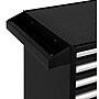 Global Industrial 26-3/8" x 18-1/8" x 37-13/16" 7 Drawer Roller Tool Cabinet, Black ~#|#~5FA3B60D-4F68-477E-8836C7D66C0EB08B_sc7