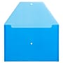 JAM Paper Plastic Envelopes with Snap Closure, Legal Booklet, 9.75 x 14.5, Blue, 12/Pack (219S0BU)~#|#~5FA7EE23-F890-48EA-A613146C5393EFBA_sc7