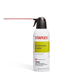 Staples Electronics Air Duster, 10 oz., 6/Pack (SPL10ENFR-6)