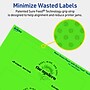 Avery Laser/Inkjet Multipurpose Rectangle Labels, 2" x 6", Neon Green, 320/Box (94242)~#|#~5FAEA566-A847-44E3-94E25141F986C570_sc7