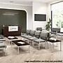 Arrive Waiting Room Loveseat with Arms by Bush Business Furniture, Light Gray Vinyl (CH3903GVL-03)~#|#~5FBB4433-D9A9-4E09-8AF2EEABF8065618_sc7