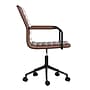 Martha Stewart Taytum Faux Leather Swivel Office Chair, Saddle Brown/Oil Rubbed Bronze (CH142370BRBK)~#|#~5FBE92CA-18EB-4B2F-B6426754B69CEE39_sc7