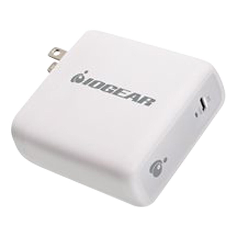 Iogear GearPower USB-C GaN Charger, White (GPAWC100W) image 1