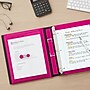 Staples Heavy Duty 1 1/2" 3-Ring Better Binder, D-Ring, Pink (ST55859-CC)~#|#~5FC99258-A72D-4C67-A69B9F7BC4E1EF5C_sc7