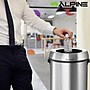 Alpine Industries Stainless Steel Recycling, Trash and Compost Station with Open Lid, 51 Gallon, 3/Pack (ALP470-65L-R-T-CO)~#|#~5FCAE821-F7C9-4C25-B6A026F659C967C4_sc7