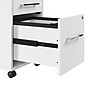 Bush Business Furniture Hustle 60"W L Shaped Computer Desk with 3 Drawer Mobile File Cabinet, White (HUS006WH)~#|#~5FCB1411-C46E-4E0A-927D2FA50475DE51_sc7