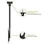 Kanto Height Adjustable Hanging Ceiling TV Mount for 37" - 70" TVs, Black (CM600)~#|#~5FCCEC5F-D7C9-4624-BA1065F4589B4DE8_sc7